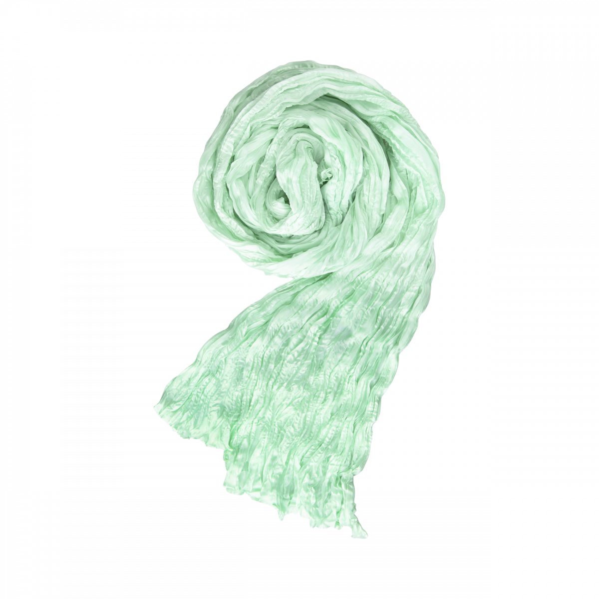 Silkroad Seidenschal Knitterschal Halstuch Schal Crashschal einfarbig