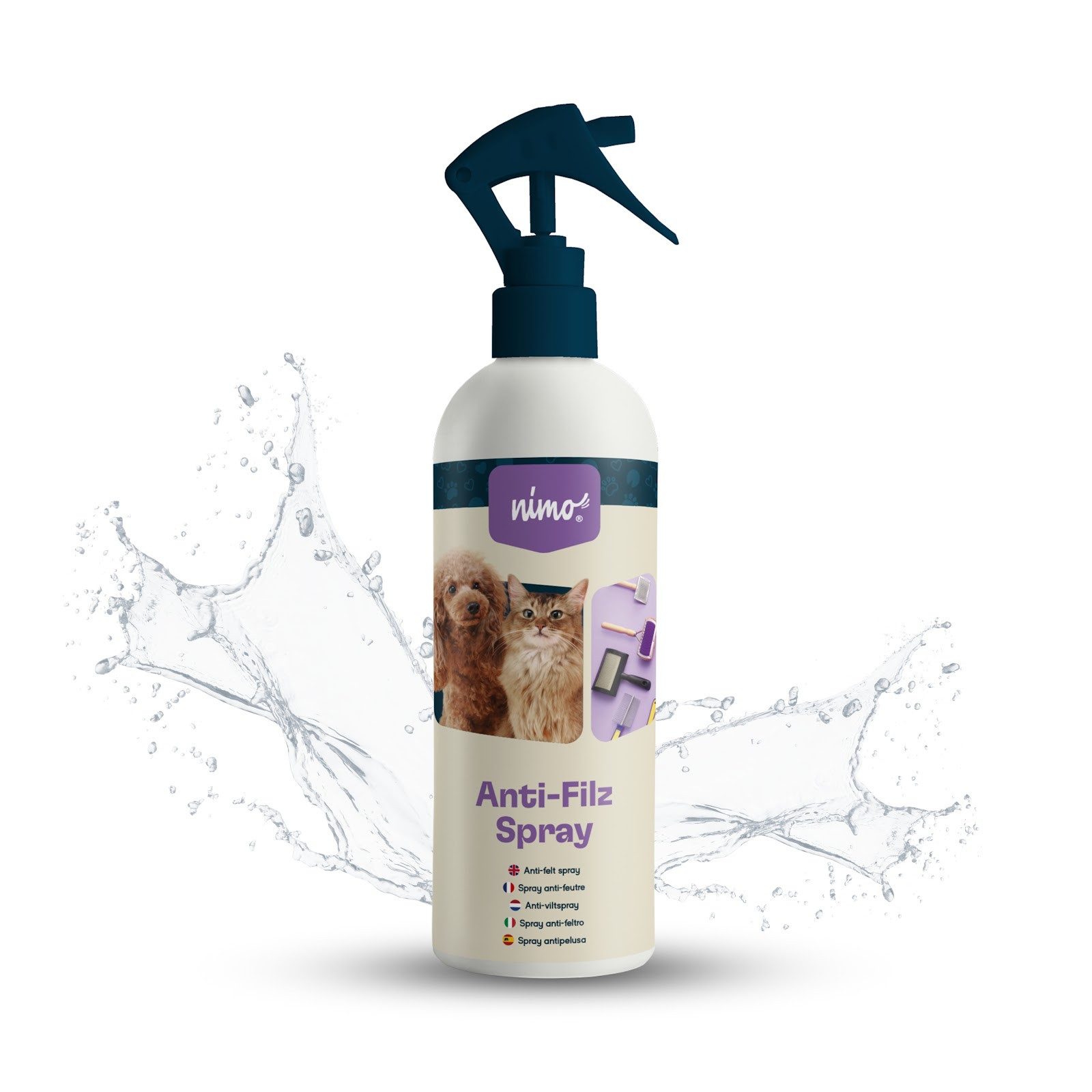 Fellpflege Anti-Filz Spray