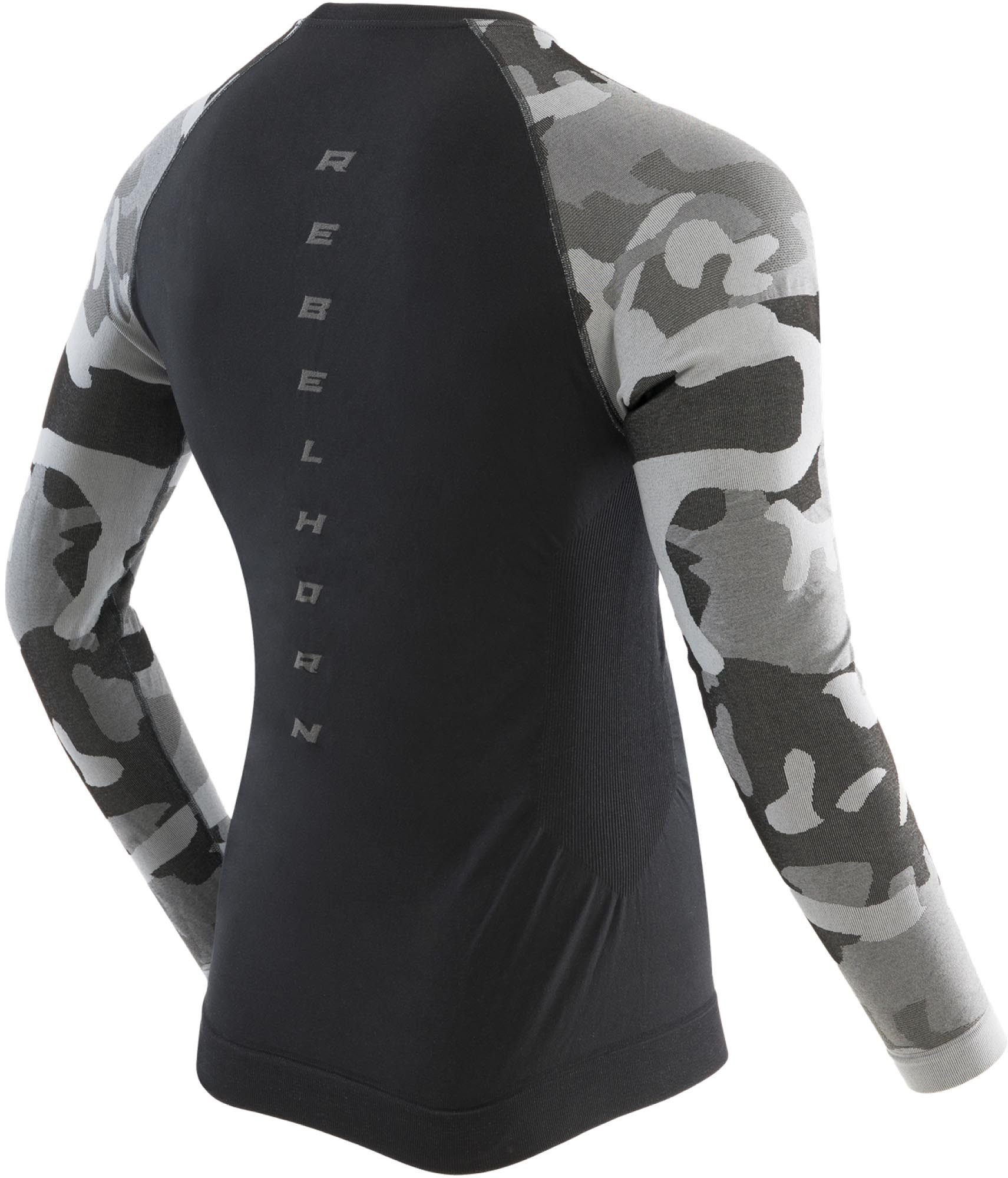 Rebelhorn Funktionsshirt Freeze 2 Langarm Funktionshemd Kompression Atmungsaktiv schnelltrocknend