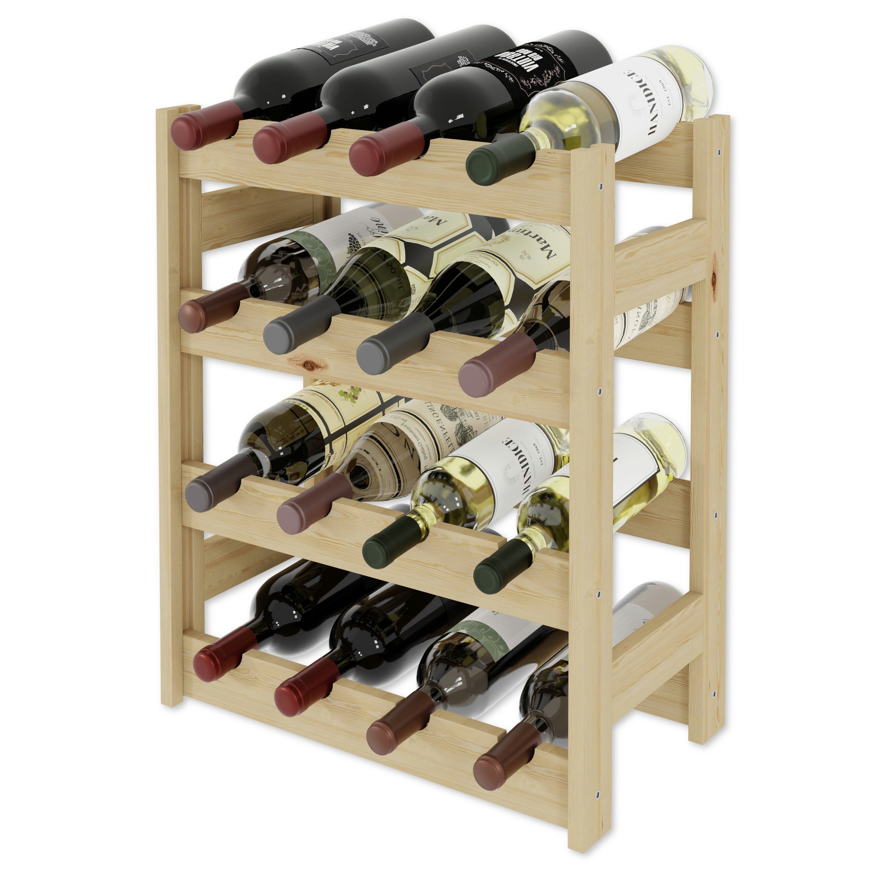 Lenmar Weinregal Lenmar Weinregal Weinregal Holz Flaschenregal für 12 - 91 günstig online kaufen