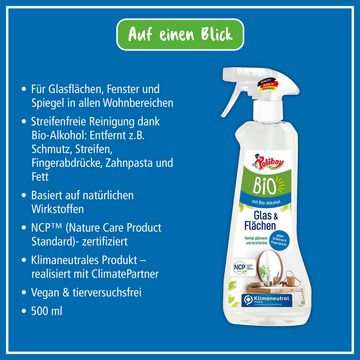 poliboy - 1 Liter - Bio Flächen- & Glasreiniger (zur einfachen Reinigung von spiegelnden Oberflächen - Made in Germany)