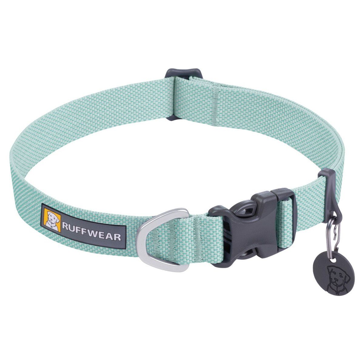 Hunde-Halsband Hundehalsband Hi & Light Sage Green