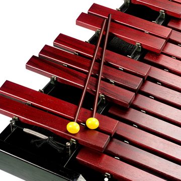 Stagg Glockenspiel 37-Klangstäbe professionelles Desktop-Xylophon-Set