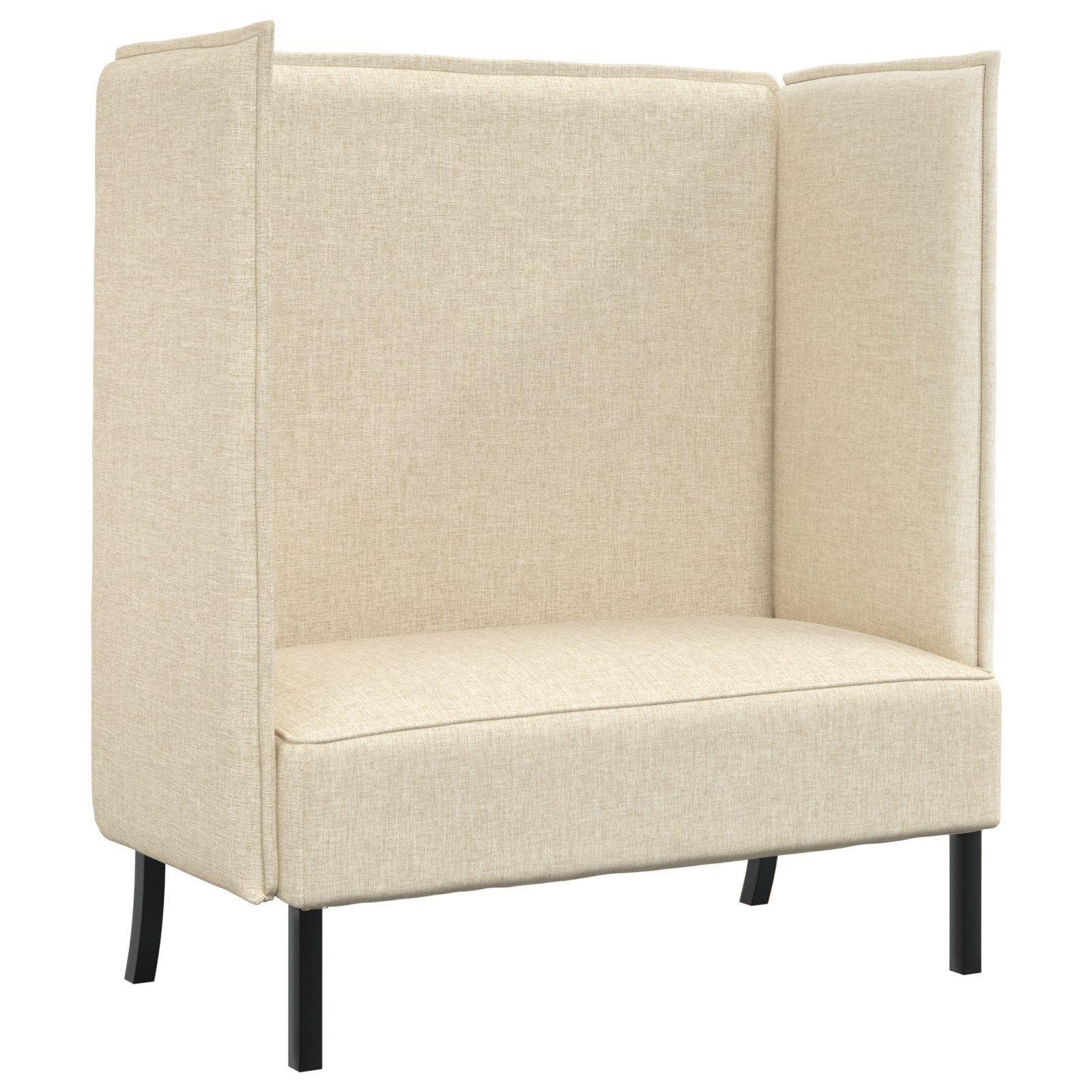 vidaXL Sofa Hochlehner Sofa Creme 109x56x121 günstig online kaufen