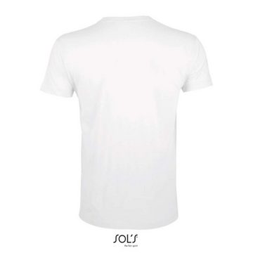 SOLS Rundhalsshirt SOL'S Herren T-Shirt Round Neck Basic Freizeitshirt Kurzarmshirt