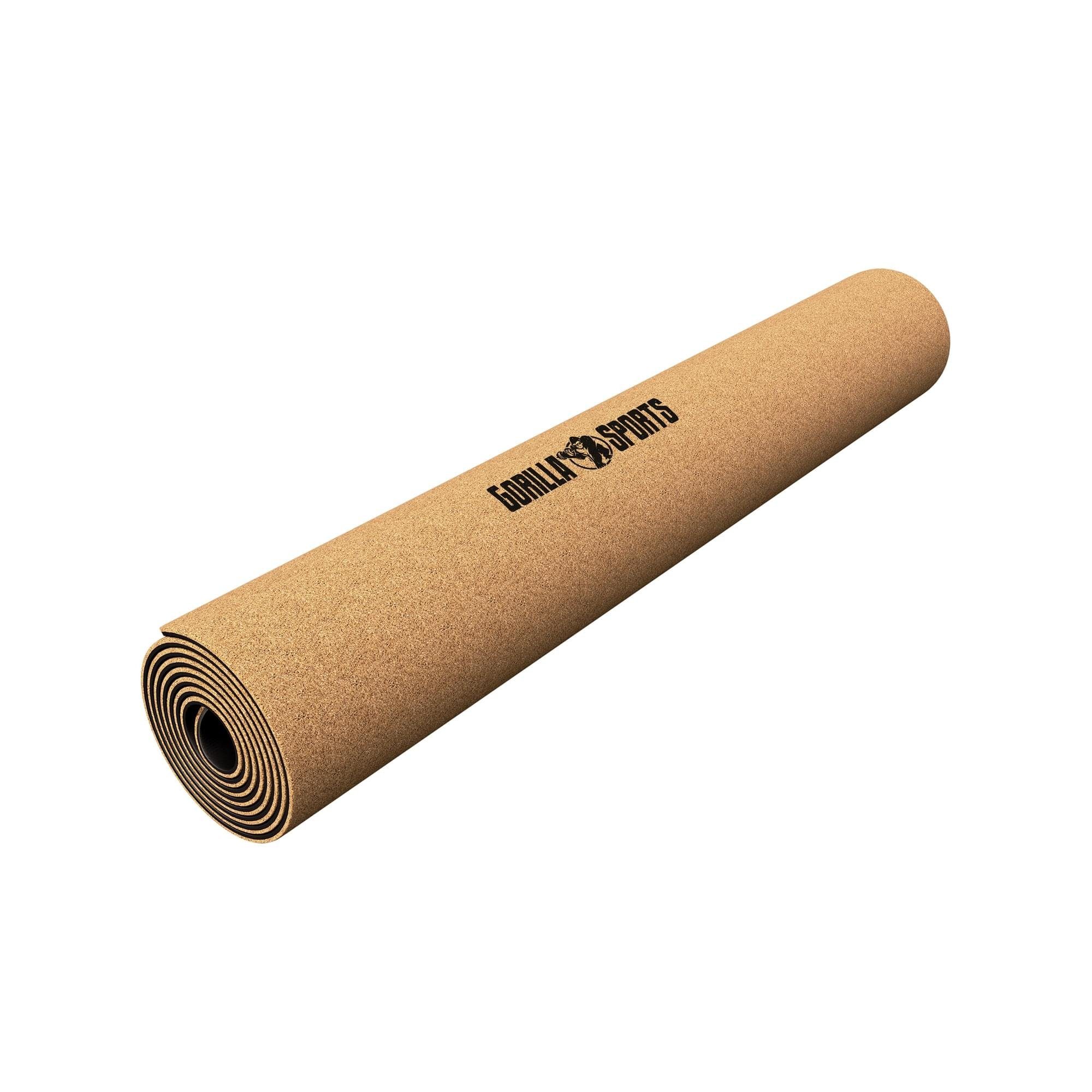 GORILLA SPORTS Yogamatte Yogamatte Kork 0,5 cm Dicke (1-St)