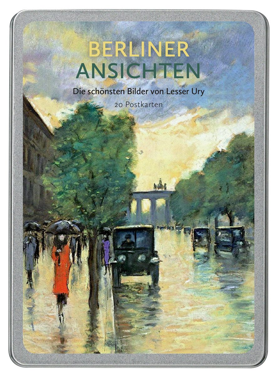 Postkarte Berliner Ansichten: Die schönsten Bilder von Lesser Ury