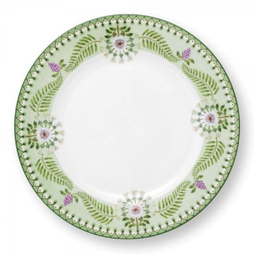 PiP Studio Frühstücksteller Frühstücksteller Lily & Lotus Light Green (23cm)
