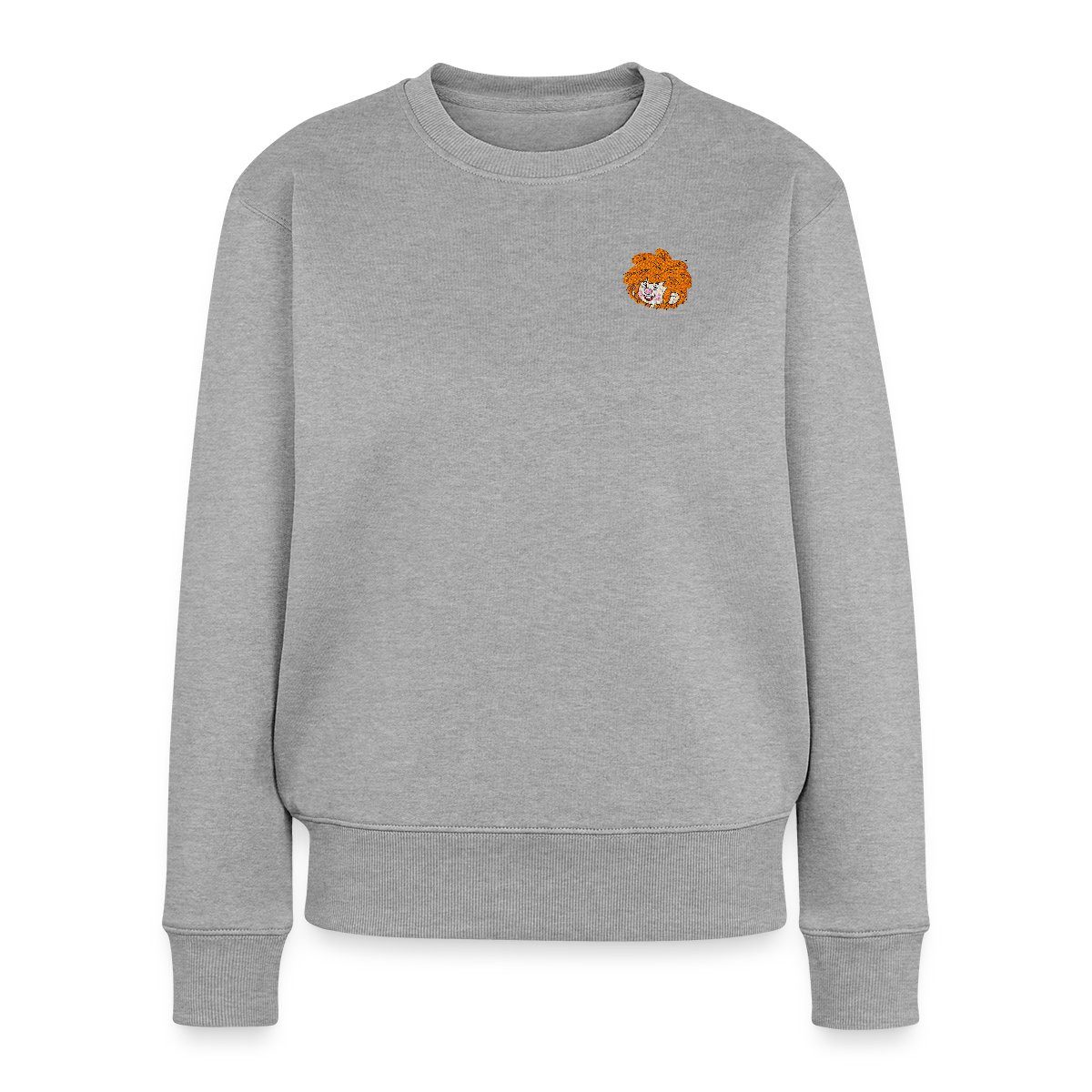 Sweatshirt Pumuckl Stickdesign Damen Premium Pullover