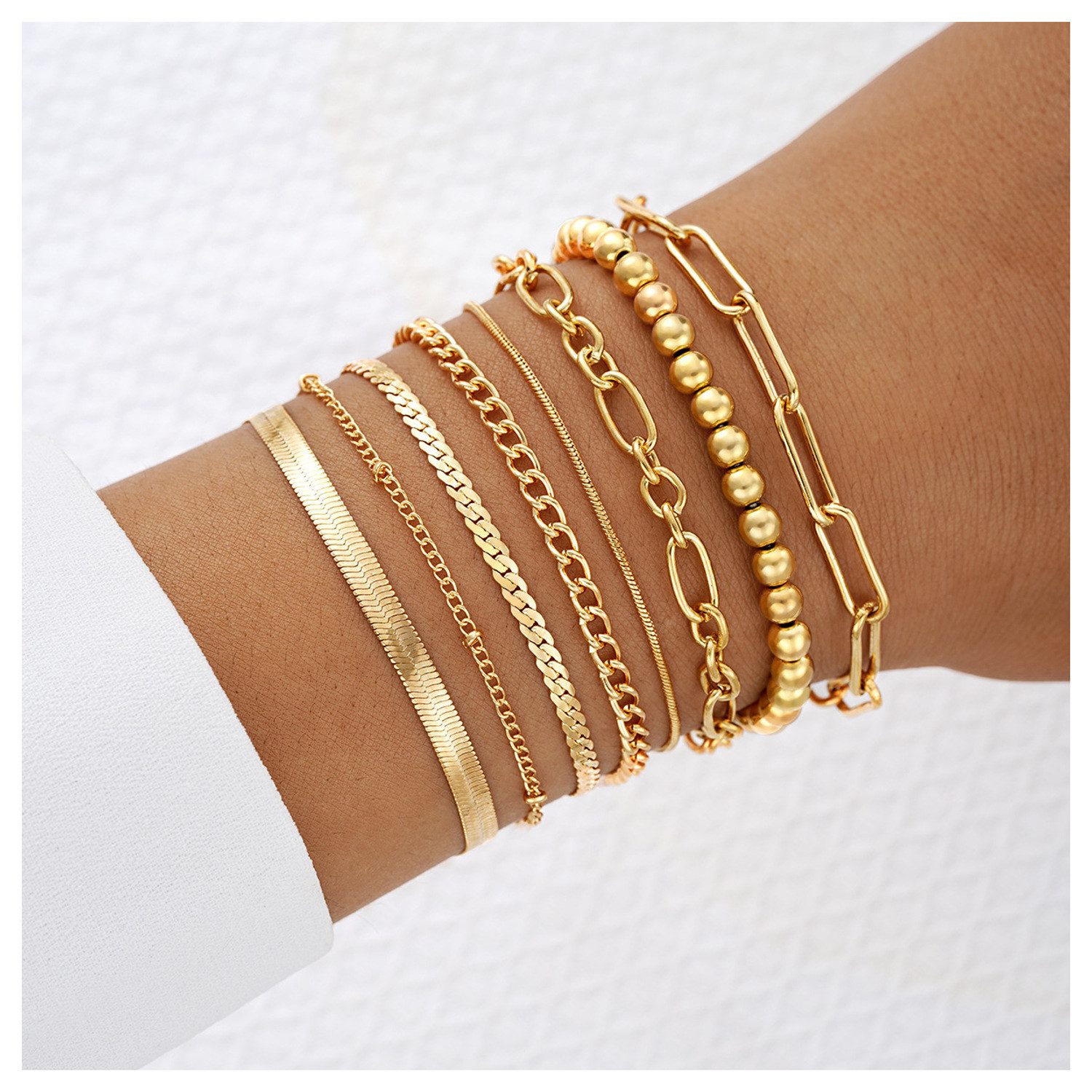 KARMA Armband Set Damen Armband-Set Siber günstig online kaufen