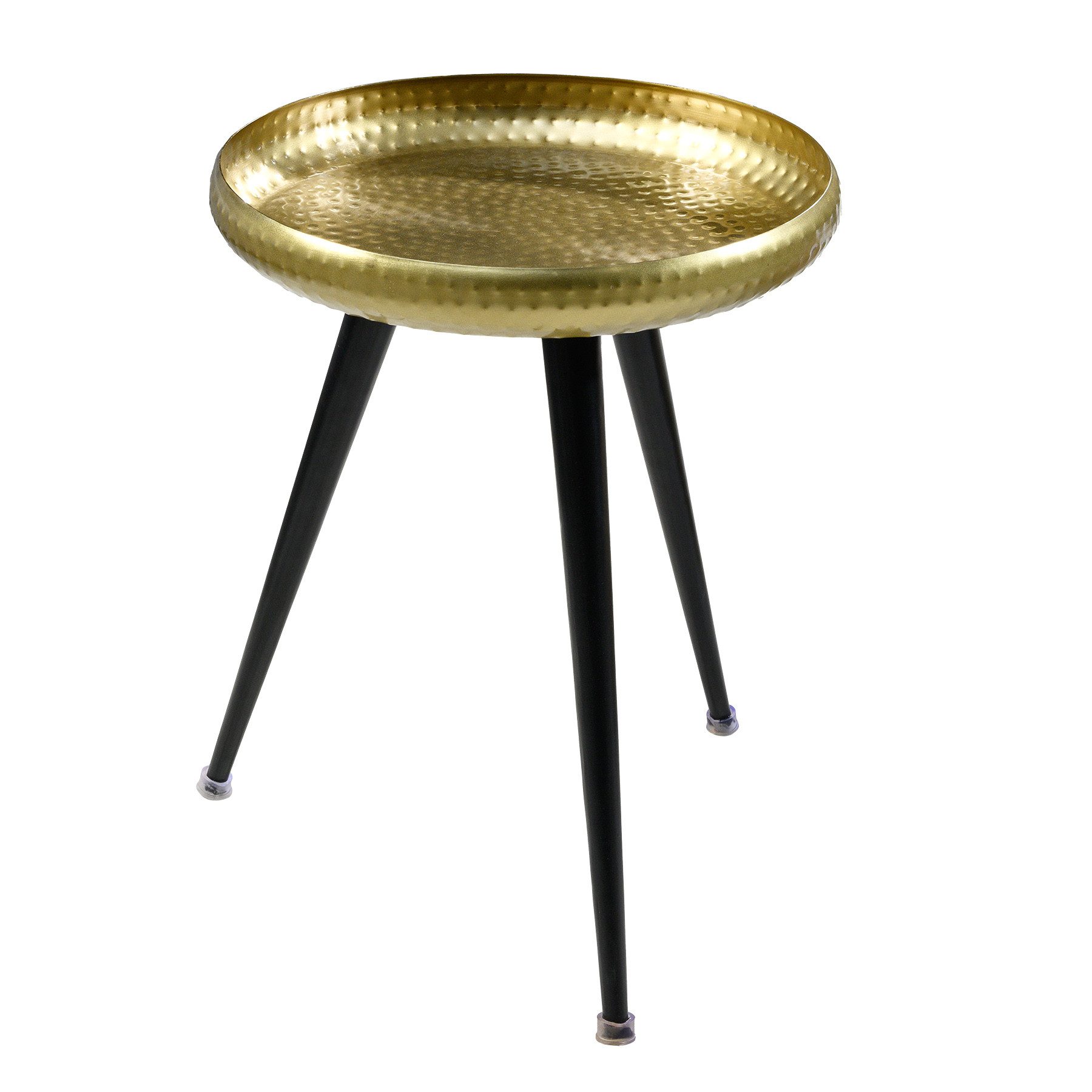 riess-ambiente Beistelltisch ORIENT 50cm messing gold / schwarz · Wohnzimme günstig online kaufen