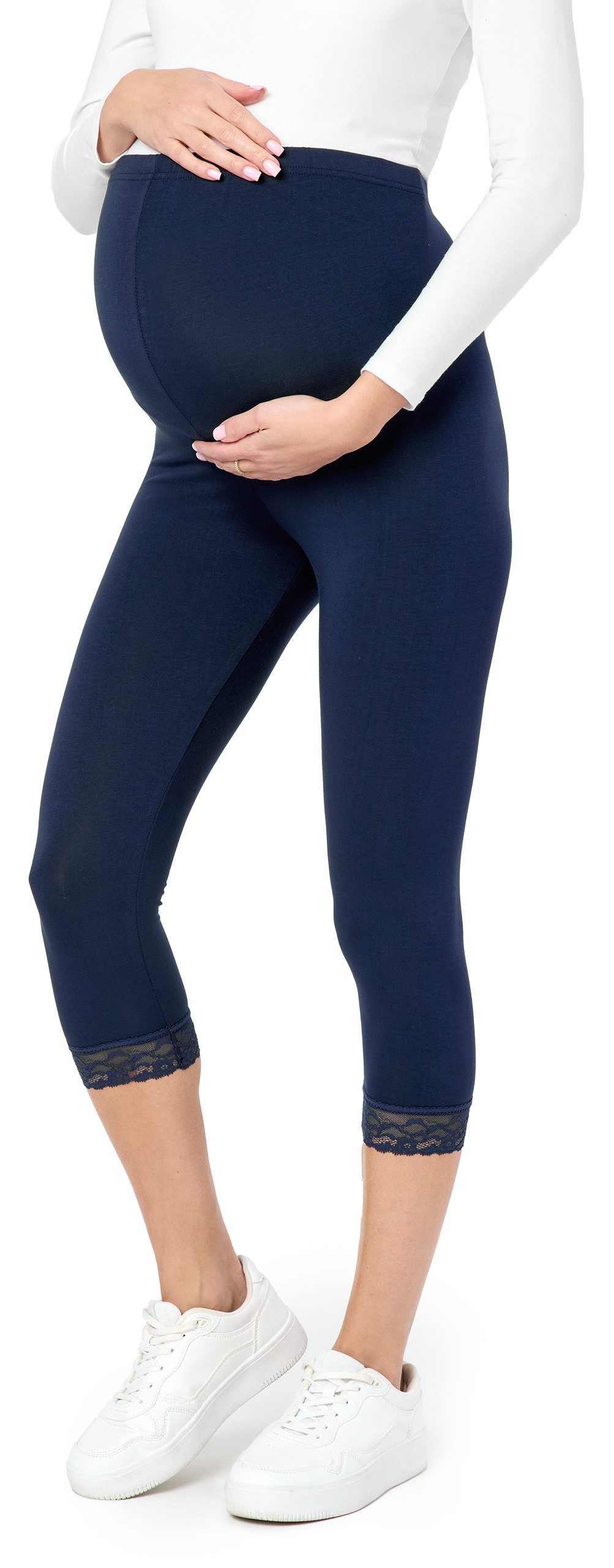 Be Mammy Umstandsleggings 3/4 Capri Umstandhose günstig online kaufen
