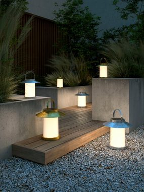 Nordlux Außen-Tischleuchte Temple To-Go, LED fest integriert, Langlebiges Material, solarbetrieben, Hohe Lichtleistung (300 Lumen)