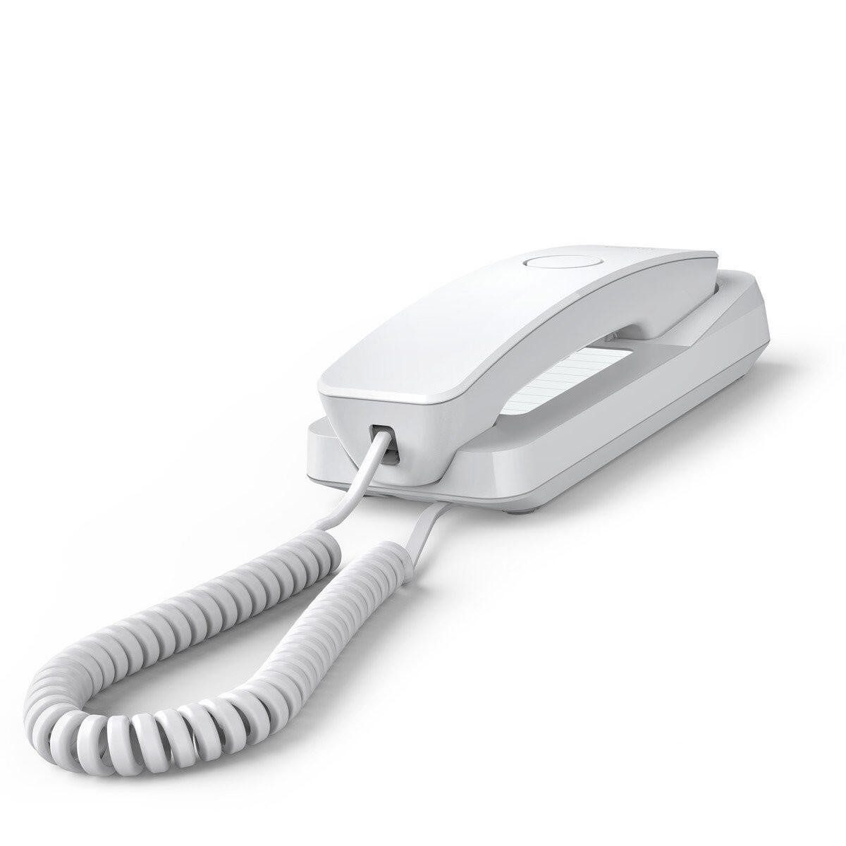 Gigaset Gigaset DESK 200 Weiß Kabelgebundenes Telefon