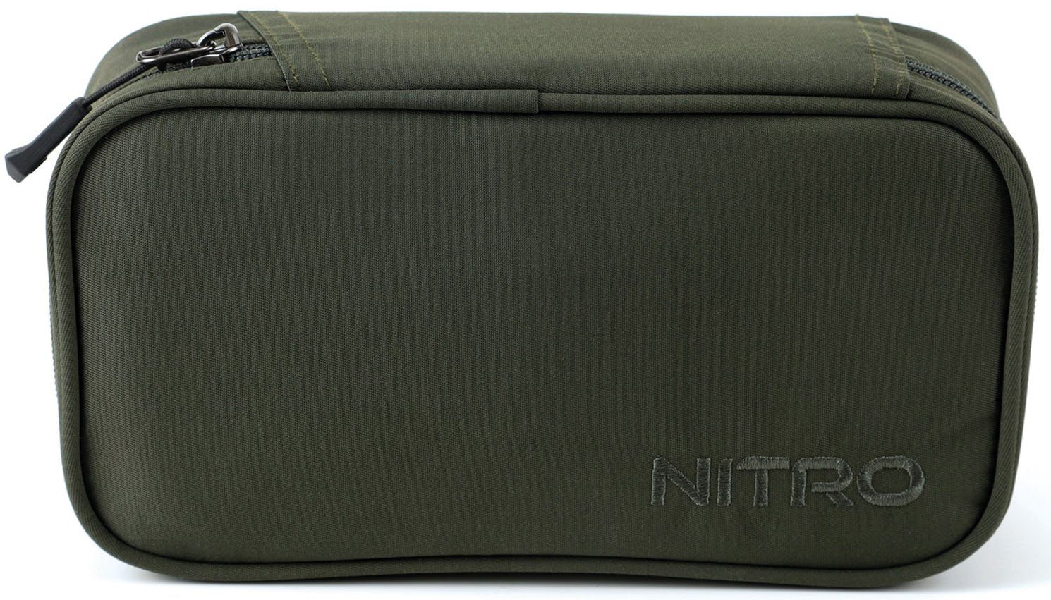 NITRO Federtasche Pencil Case XL, Etui Faulenzer Stifte Federmäppchen, Box, Schlampermäppchen