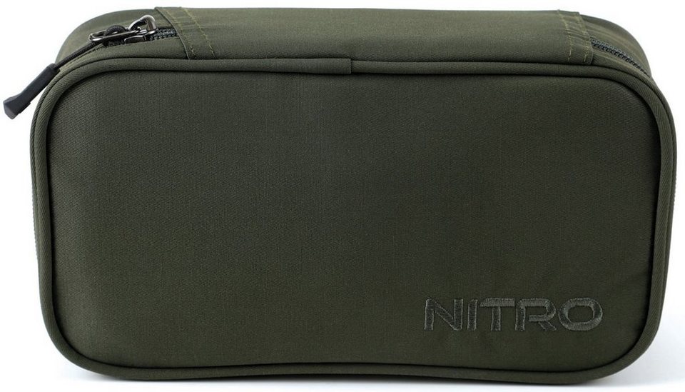 NITRO Federtasche Pencil Case XL, Federmäppchen, Schlampermäppchen,  Faulenzer Box, Stifte Etui