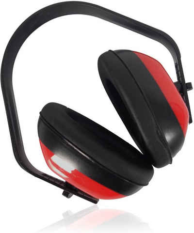 HMH Kapselgehörschutz Gehörschutzkapsel Geräuschschutz Lärmschutzkopfhörer verstellbar, (10 St), Verstellbar