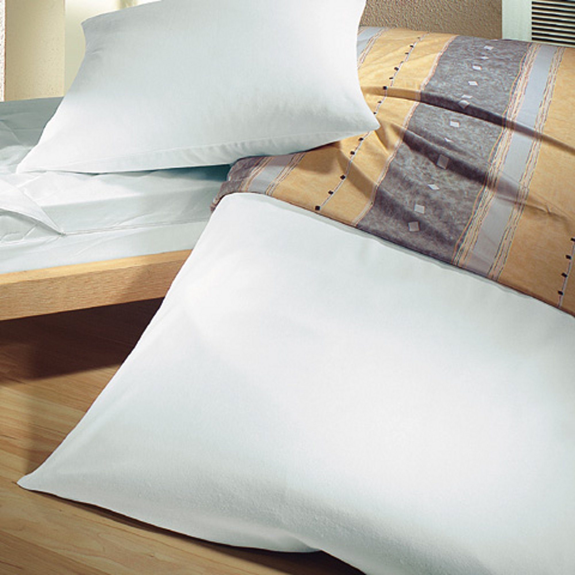 Erwin Müller Kissenbezug Kissenschonbezug "Stralsund", Molton Uni günstig online kaufen