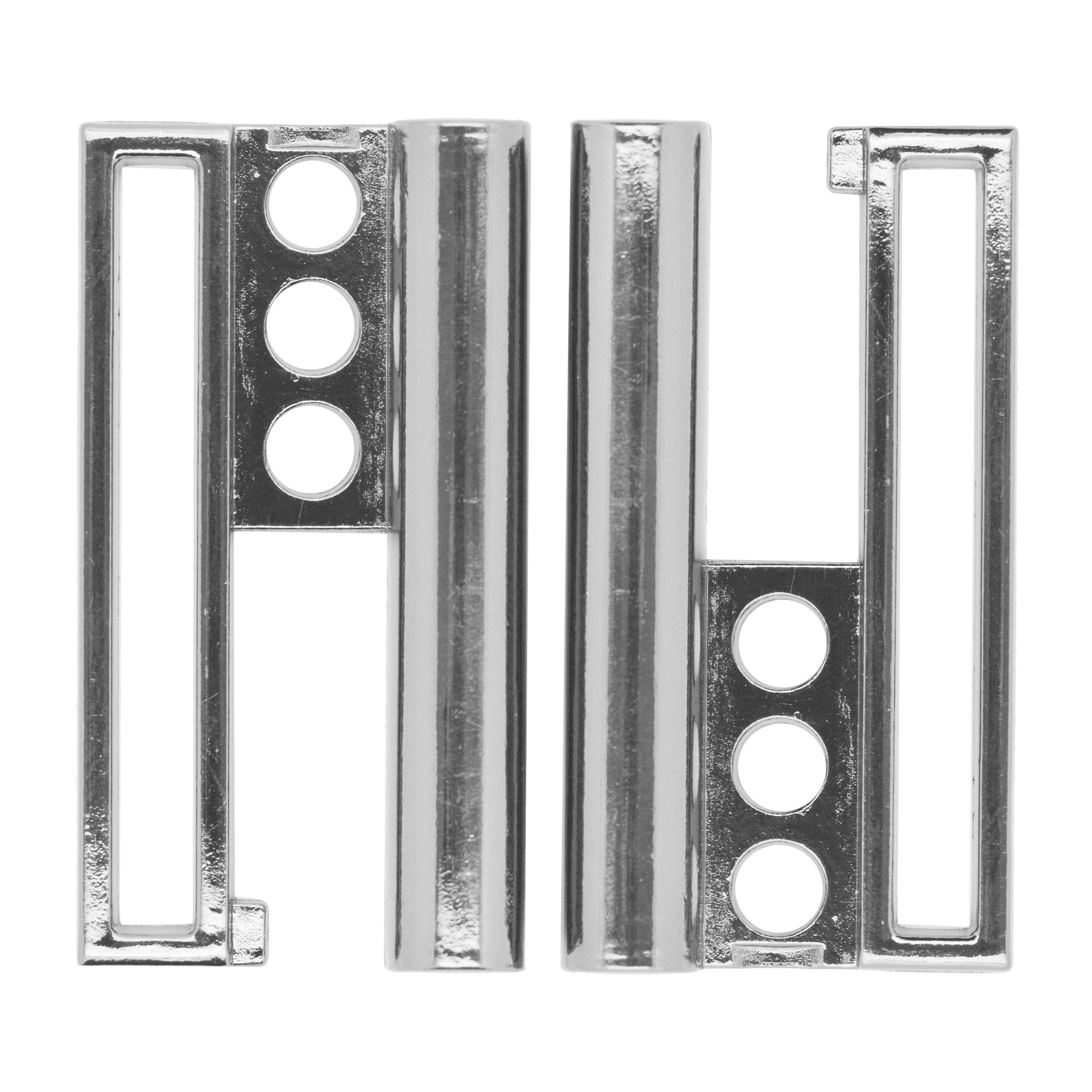maDDma 1 Gürtelschnalle Metall 41x56mm Schließe Klick Verschluss Gurtstecker (Einzeln, 1-tlg)