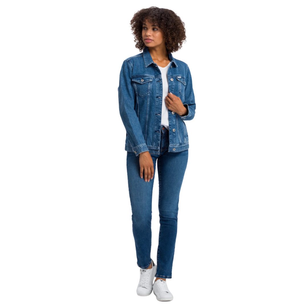 CROSS JEANS® Slim-fit-Jeans Anya P489-175 Dark Mid Blue