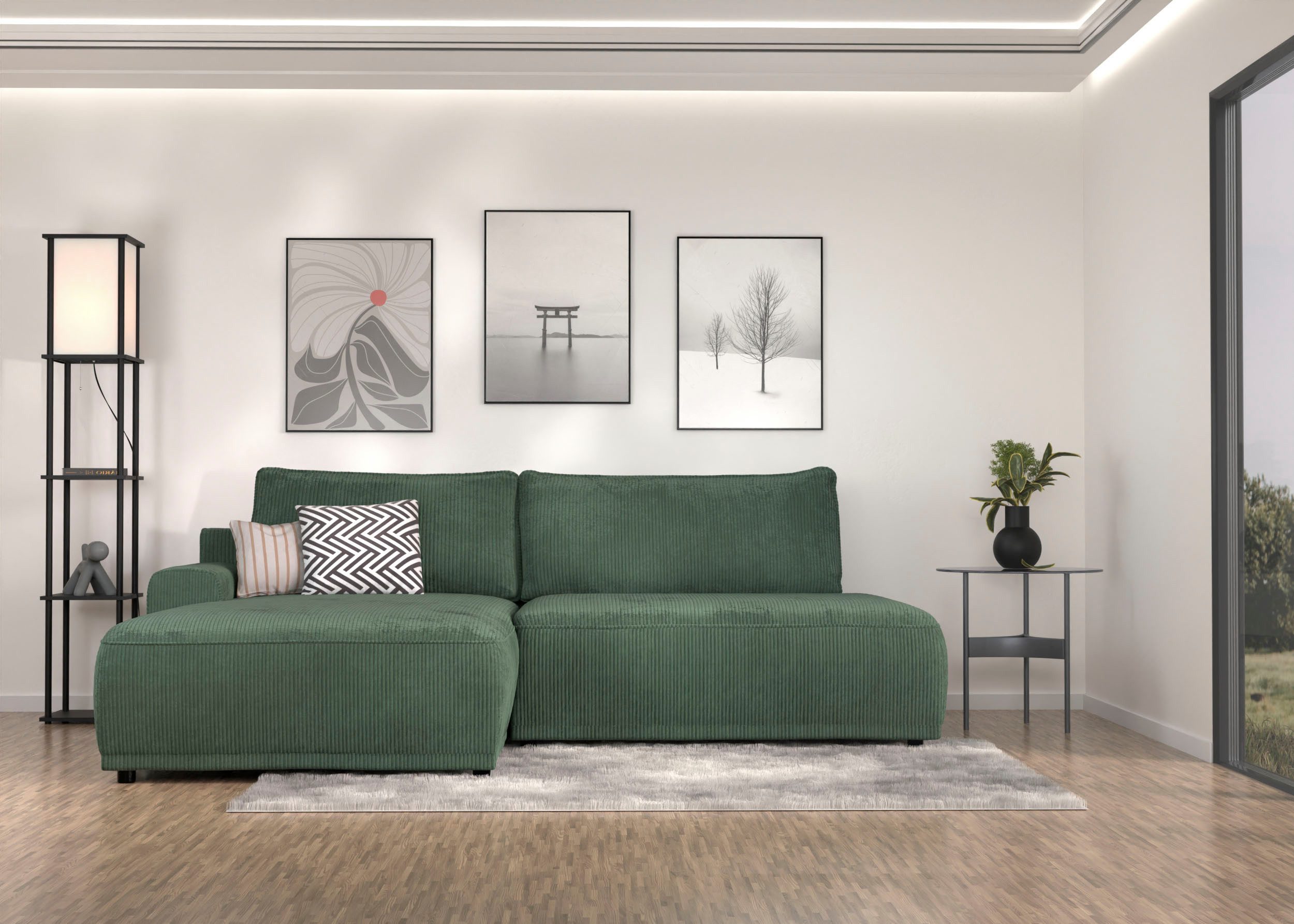 TRENDMANUFAKTUR Ecksofa Fordon II, Schlafsofa mit günstig online kaufen