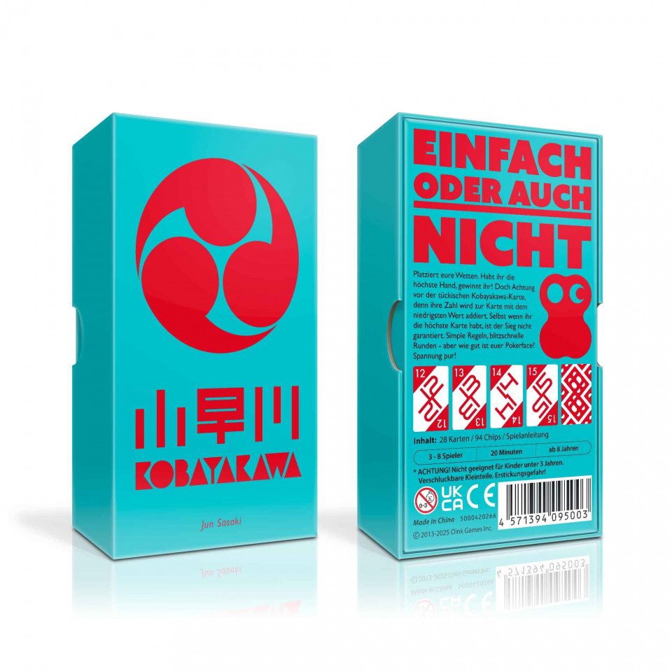 Oink Games Spiel, Kobayakawa - deutsch
