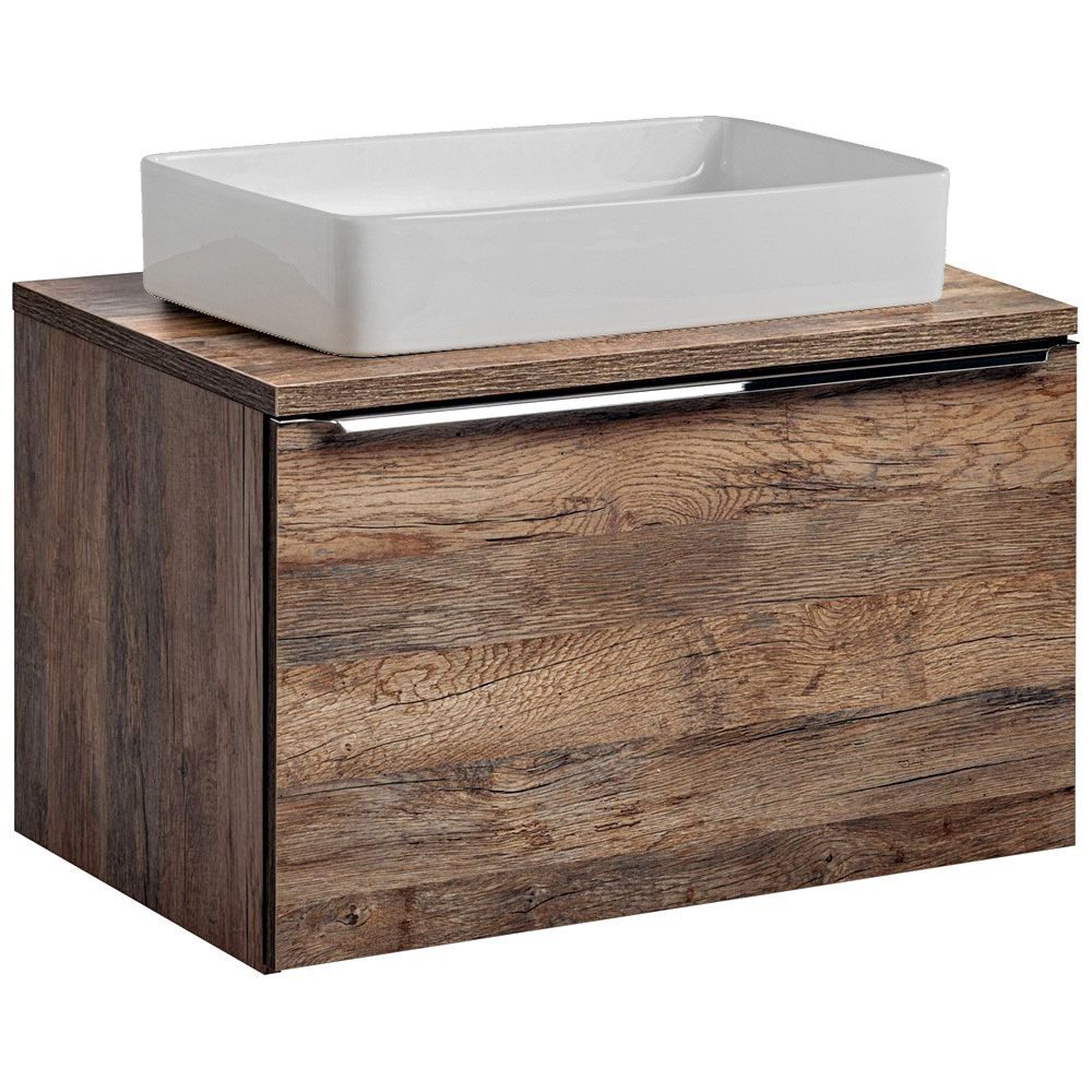 Lomadox Badmöbel-Set PUEBLA-56, (Spar-Set, 3-St), unterschrank 80cm mit Ker günstig online kaufen