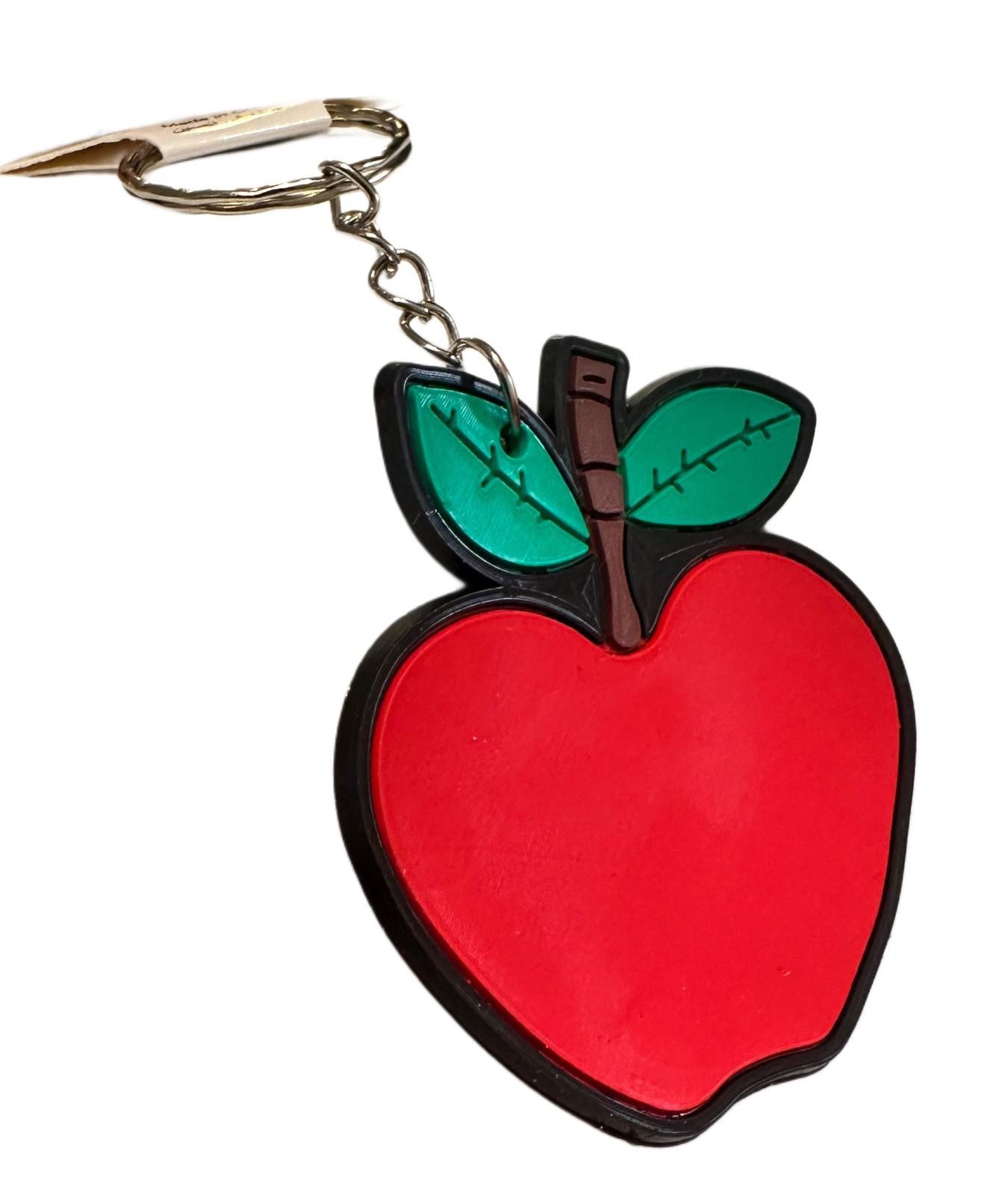 Schlüsselanhänger Schlüsselanhänger Kinder Mini Anhänger keychain Apfel