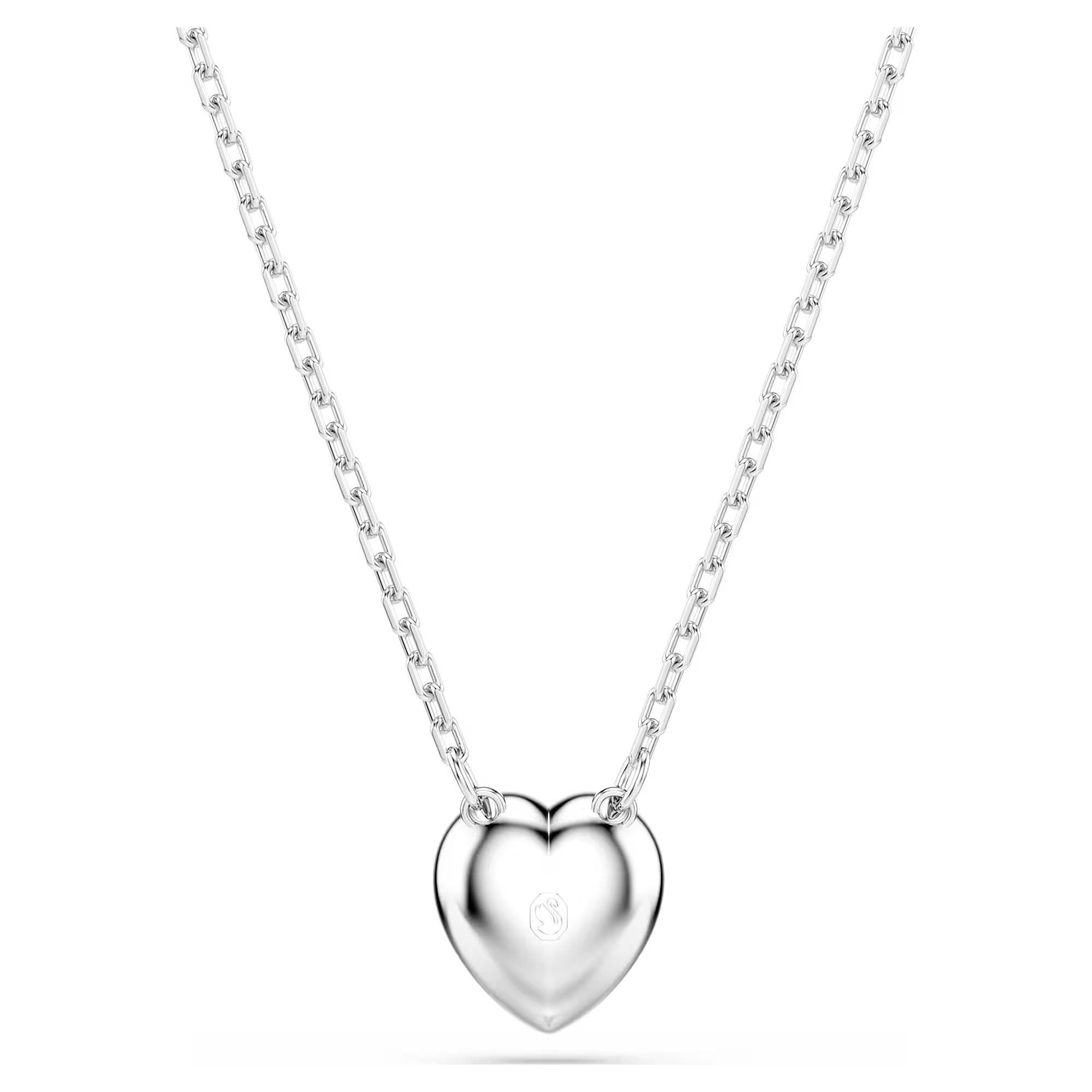 Swarovski Kette mit Anhänger Schmuck Geschenk Ariana Grande Halskette Herz, mit Swarovski® Kristall – Bild 4 von 5