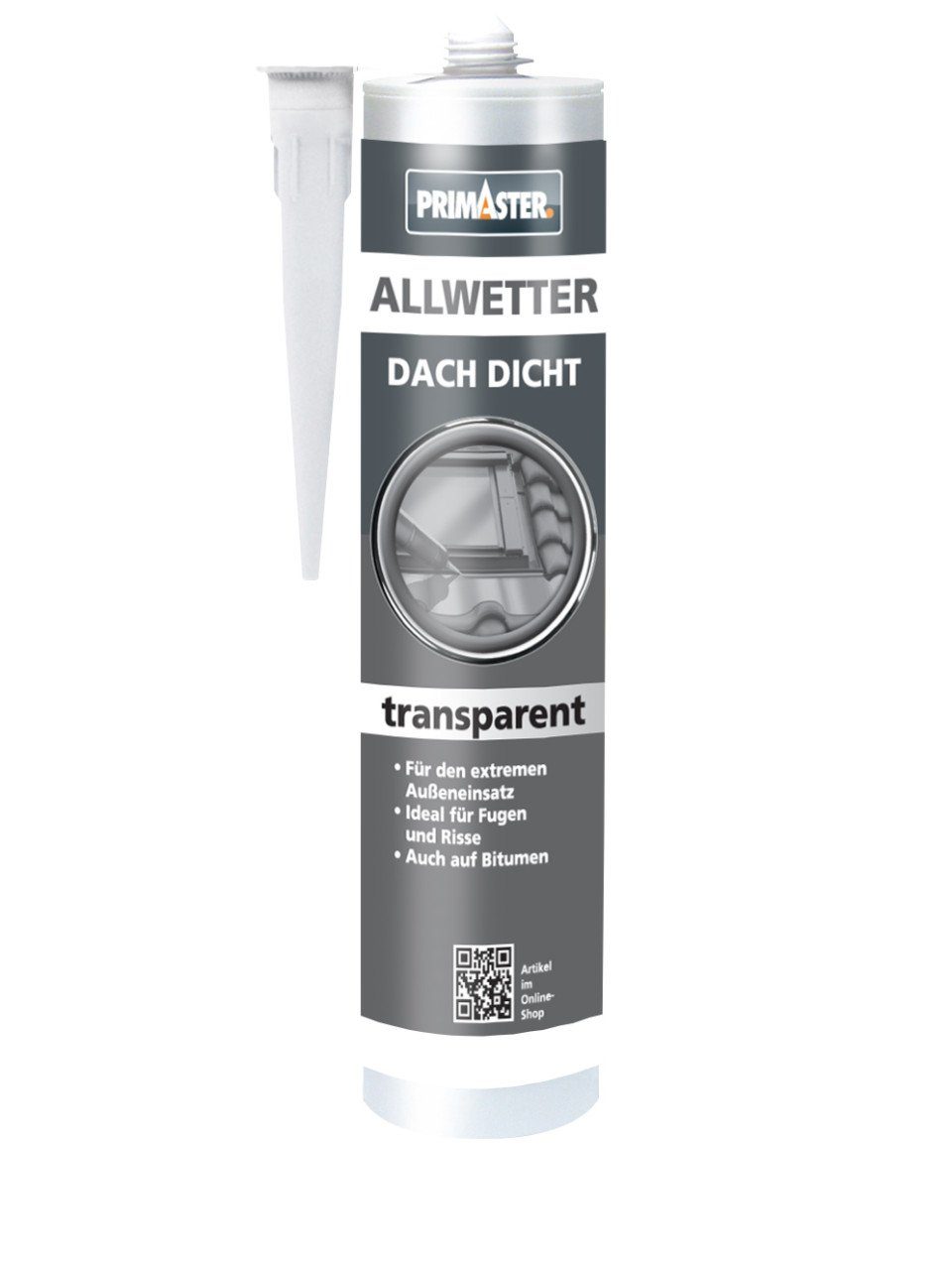 Primaster Dichtungsband Primaster Allwetter Dachdicht 310 ml transparent