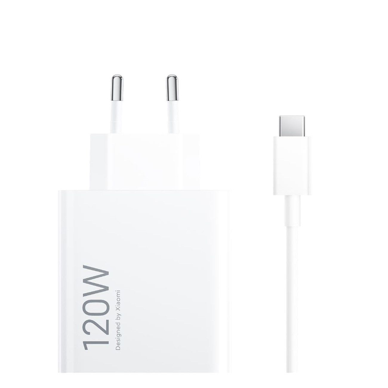 Xiaomi 120 Watt Hyper Charger Combo Smartphone-Ladegerät (Schnelles Laden, Bis zu 120 Watt, Kabellänge 1 m, USB-A auf USB Typ-C)