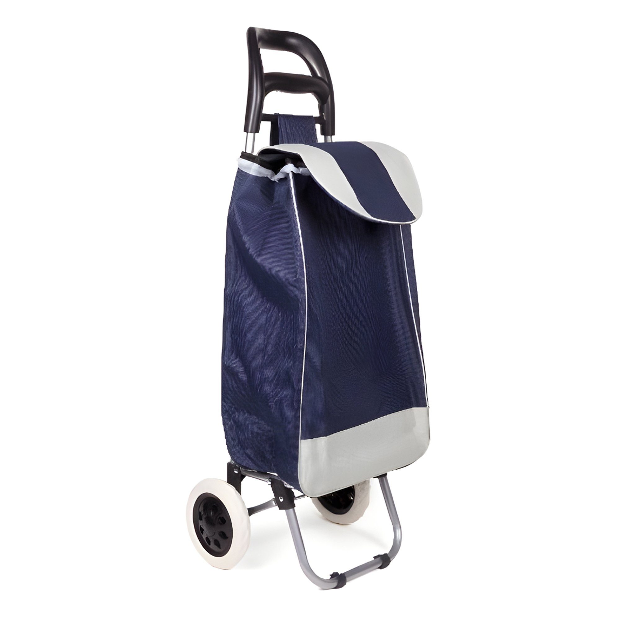 BENSON Einkaufskorb Einkaufstrolley Einkaufswagen Trolley, Einkaufsroller, Tasche, Wagen, Faltbar, Leicht