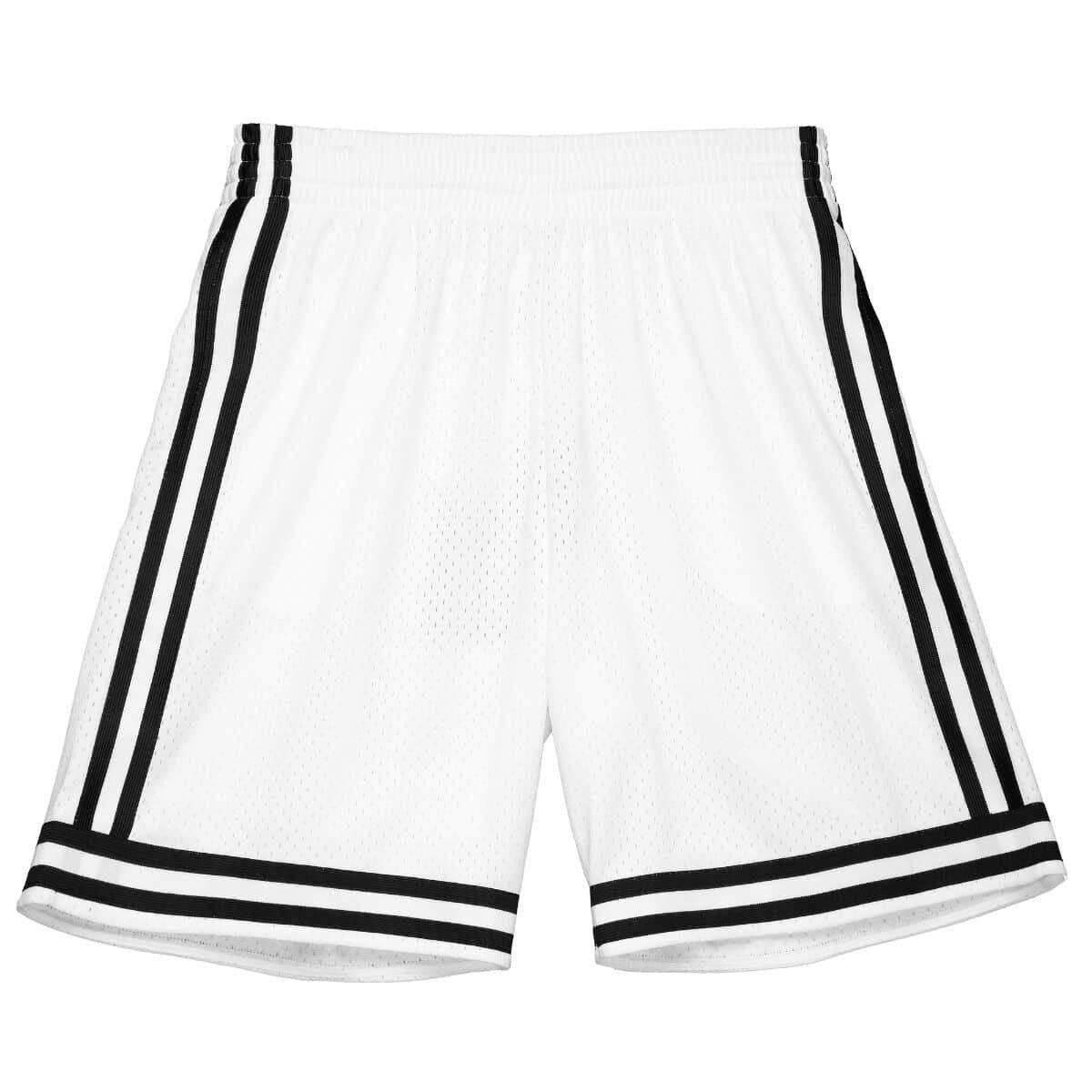 Boston NBA & Mitchell Ness Swingman Shorts 1985 White Celtics