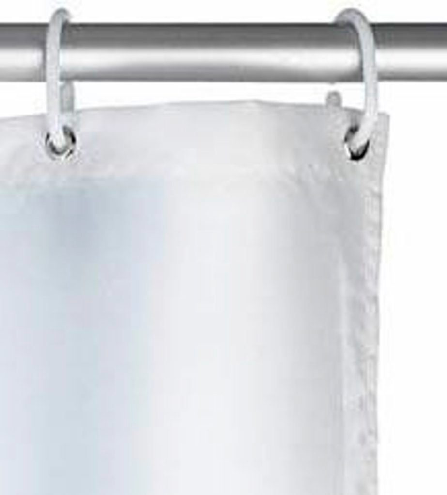 WENKO Duschvorhang »Uni White« Breite 180 cm, Höhe 200 cm, Polyester, waschbar-kaufen