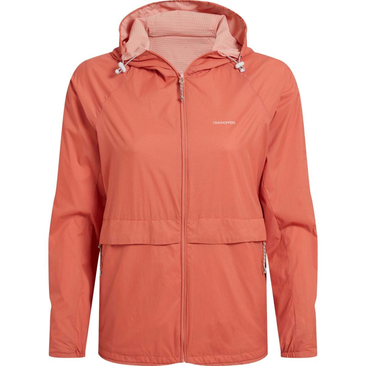 Craghoppers Windbreaker Nosilife Rosa Reversible Jacket Wendbare Damenjacke mit Insektenabwehr, winddicht, wasserabweisend