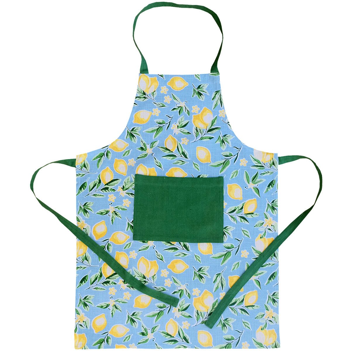 matches21 HOME & HOBBY Kochschürze Latzschürze DEBBIE blau Küchenschürze mi günstig online kaufen