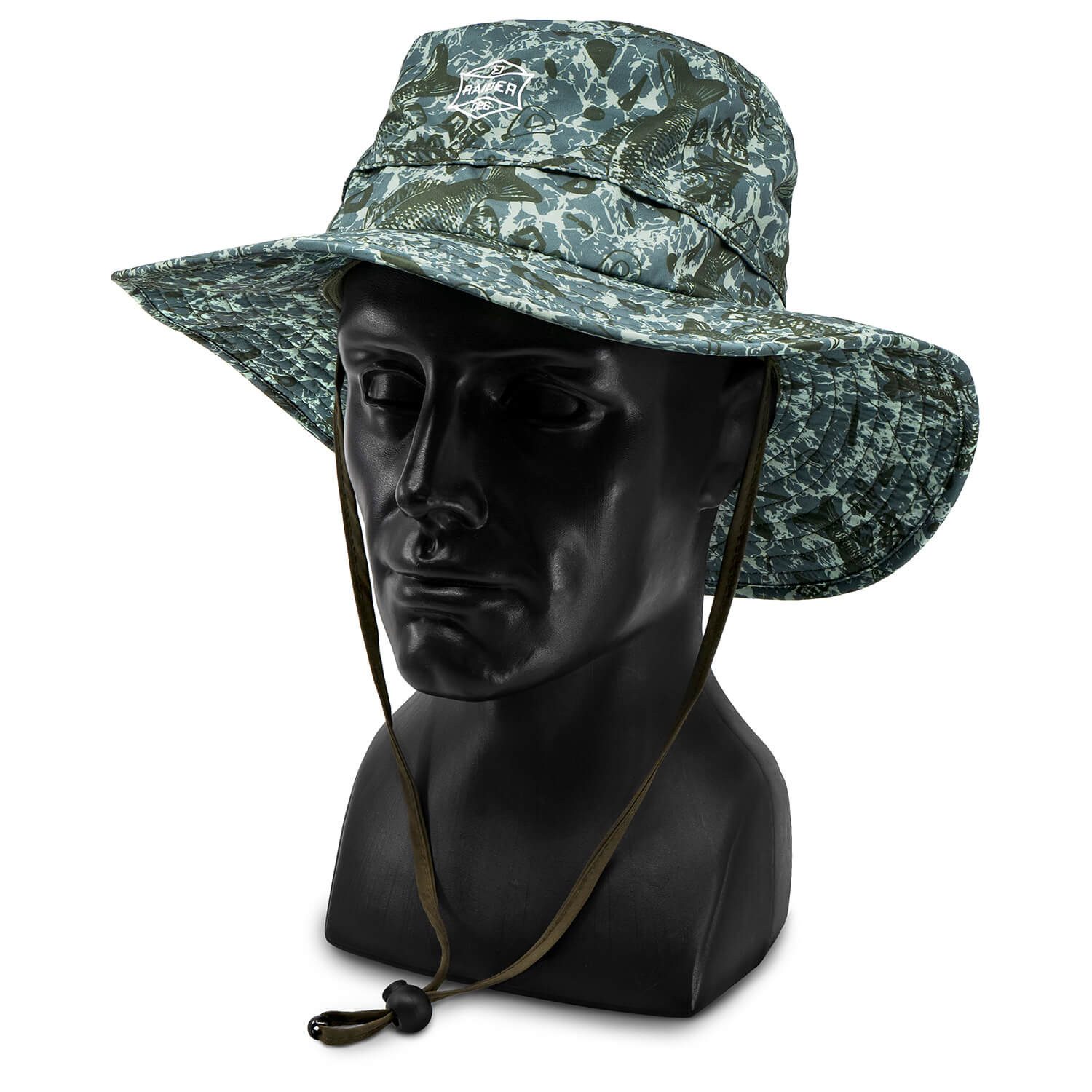 Delphin.sk Fischerhut Delphin Fischerhut Raider C2G Camo Herren Anglerhut Nylon Belüftung