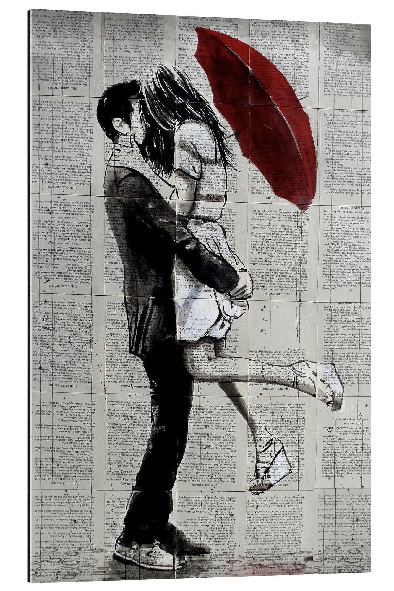 Wandbild Forever Romantics