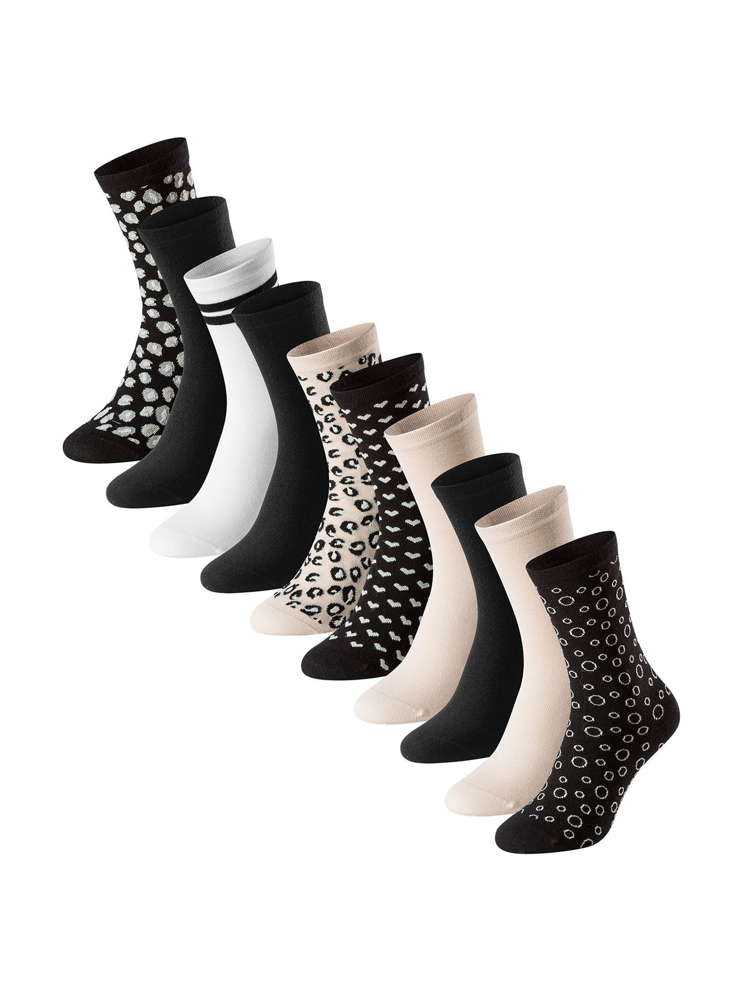 Schiesser Freizeitsocken Bluebird (10-Paar) Casual Socken, Alltagssocken, Bequeme Socken