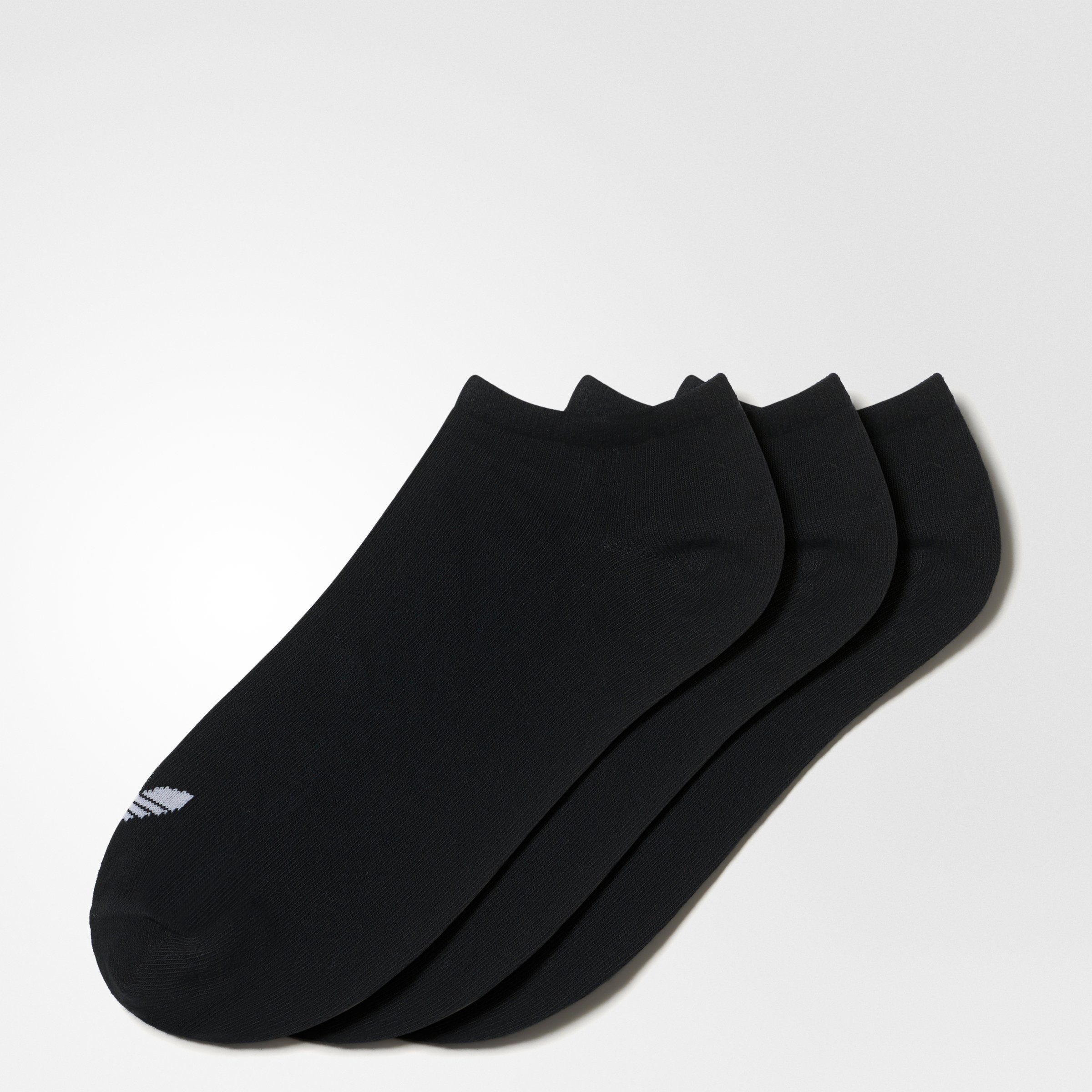 adidas Originals Sportsocken TREFOIL LINER SOCKEN, 3 PAAR (3-Paar) Black / Black / White