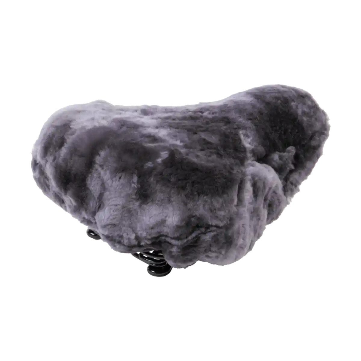 Velo Sattelbezug LAMMFELLSATTELBEZUG UNIVERSALGRÖßE ANTHRAZIT