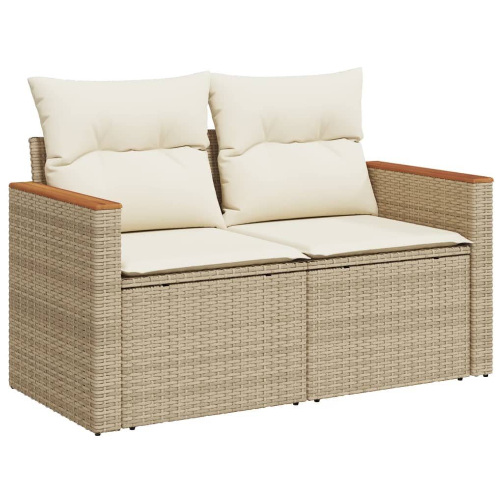 vidaXL Gartenlounge-Set 10-tlg. Garten-Sofagarnitur mit Kissen günstig online kaufen