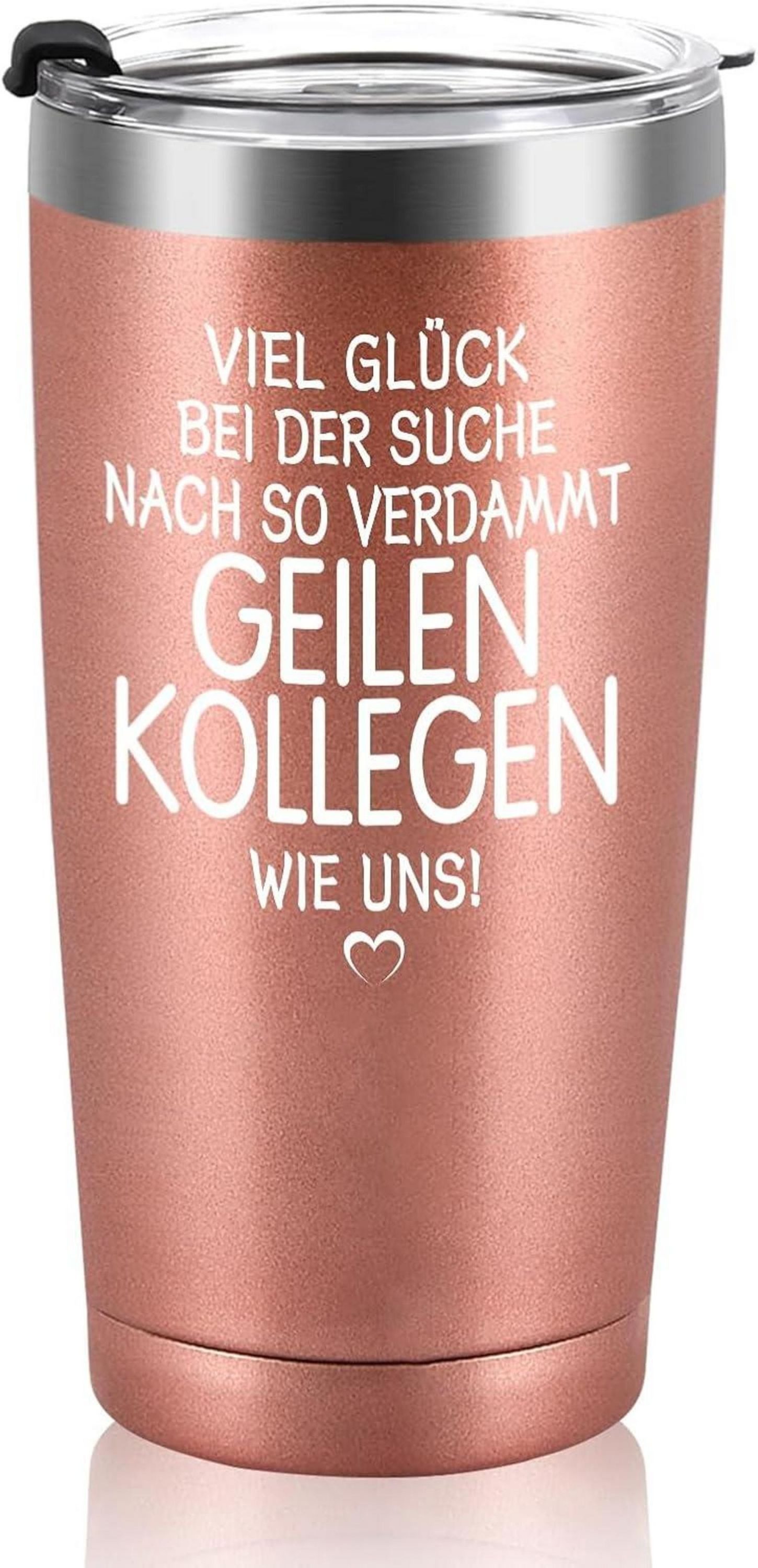 LuxusKollektion Weinglas Abschiedsgeschenk Kollegen Kollegin Jobwechsel - Lustige Tasse 600ml