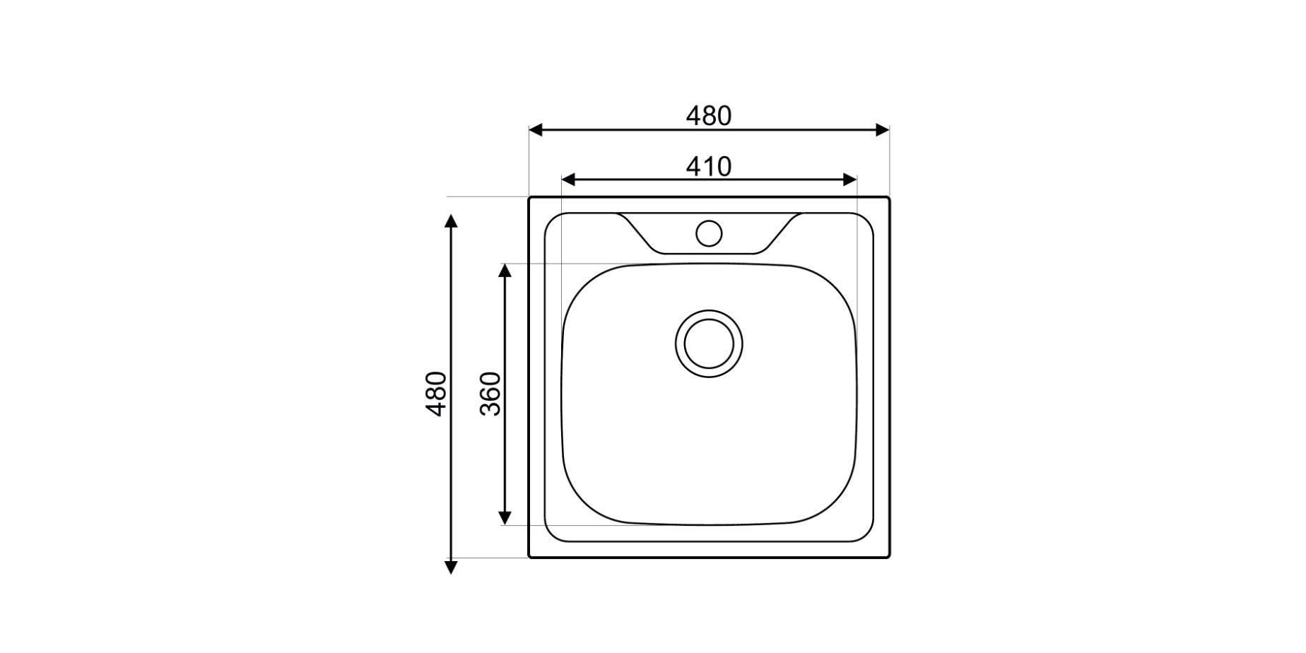 Faizee Home Edelstahlspüle Edelstahl Einbauspülen – Verschiedene Modelle, M günstig online kaufen