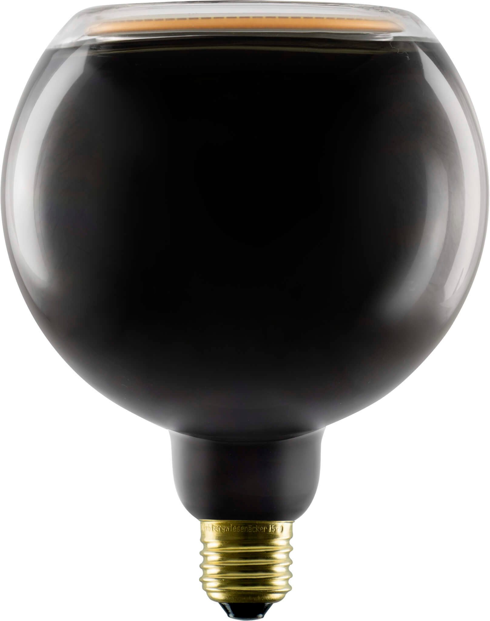 SEGULA LED-Leuchtmittel LED Floating Billard 125 black, E27, 1 St., Extra-Warmweiß, handmade