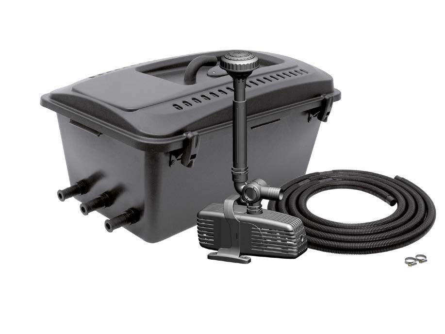 Aquael Teichfilter »102592 Universal Teichfilter Teichfilterset KLARJET
