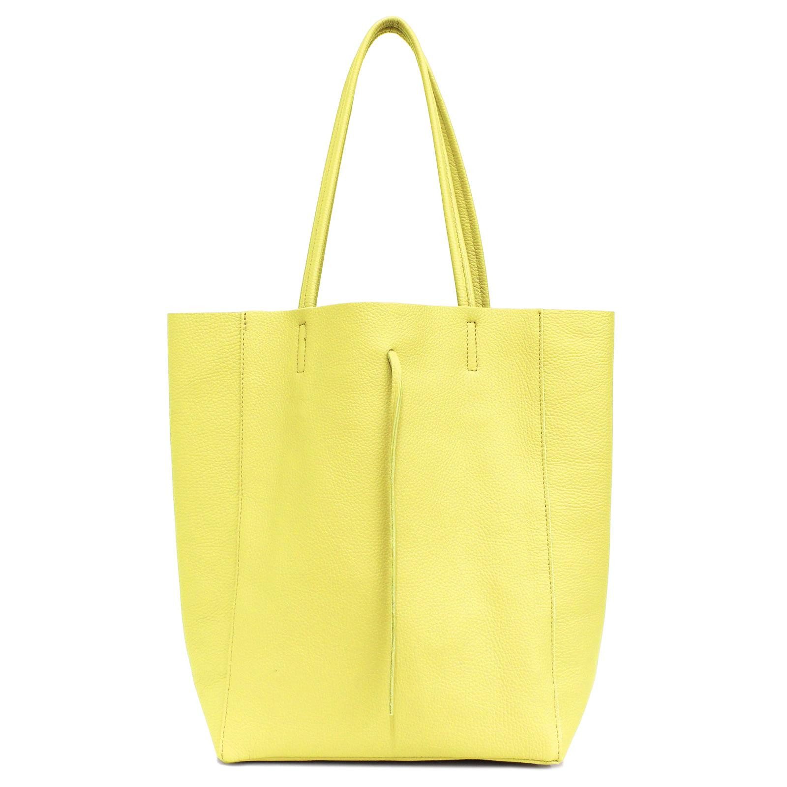 SEVA Shopper Shopper Tasche Leder mit Reißverschluss für Frauen mit Innentasche, Farboptionen, mittel groß, groß