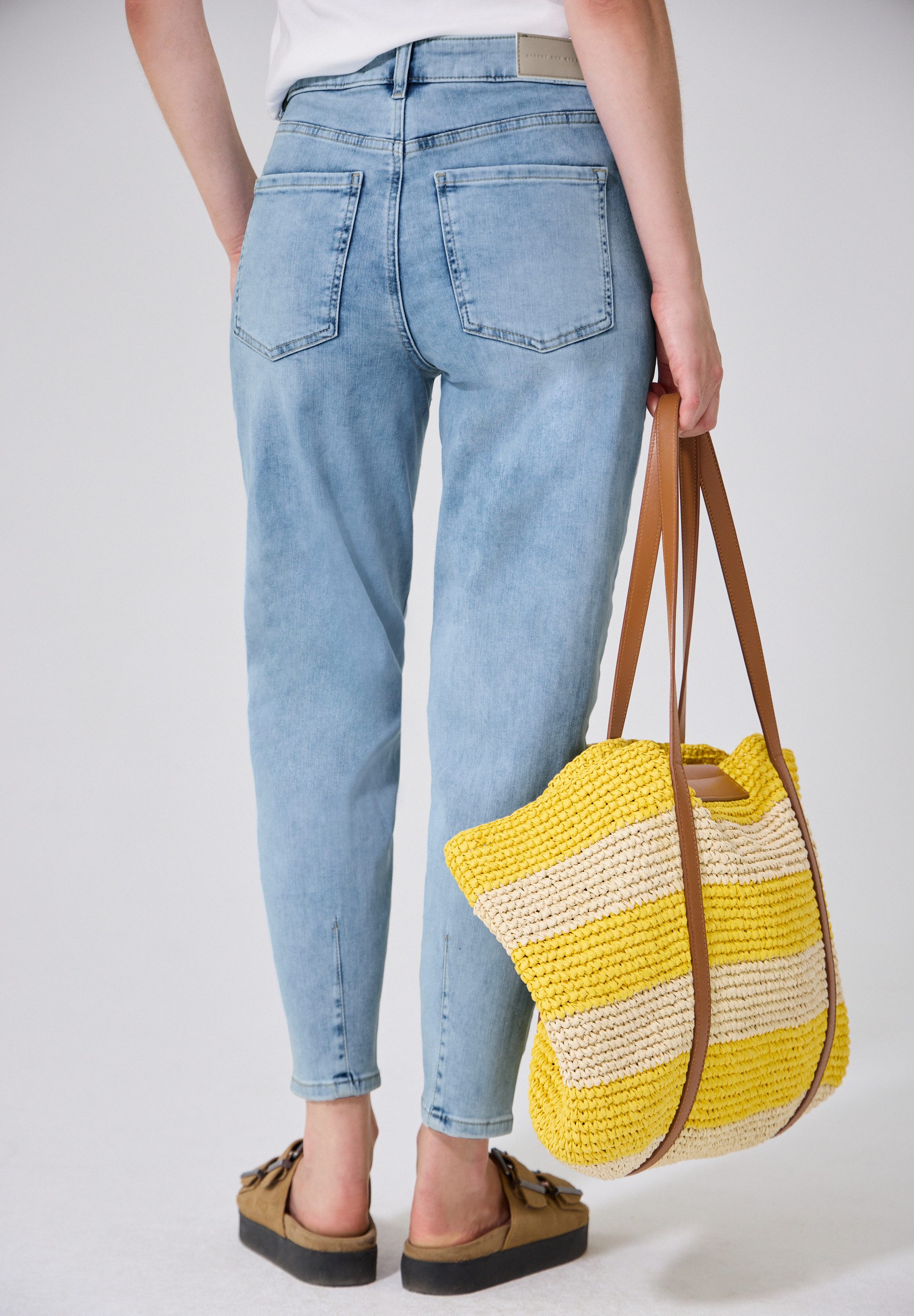 STREET ONE STUDIO Loose-fit-Jeans im Loose Fit