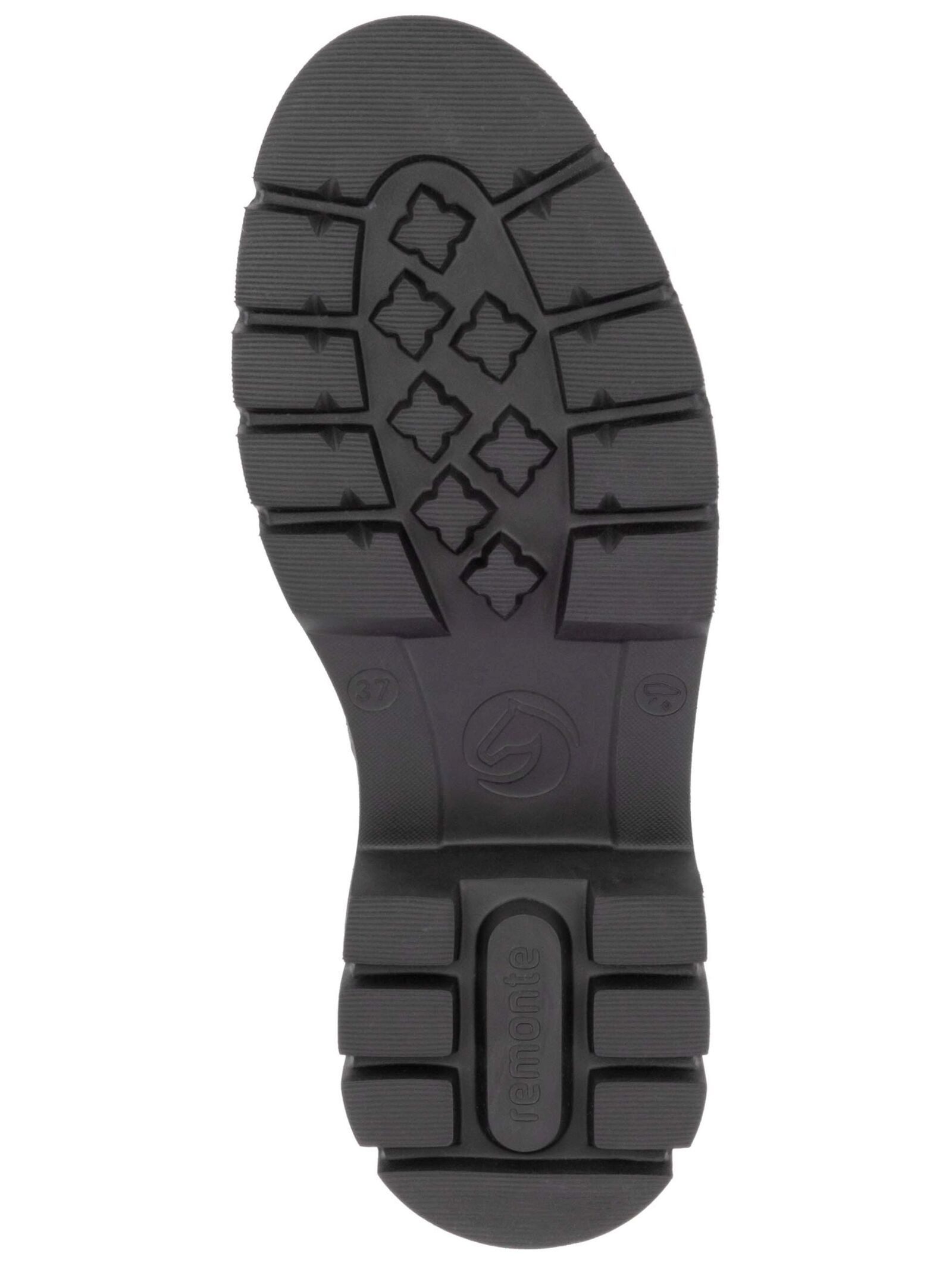 Remonte Remonte Stiefelette Veloursleder Schnürstiefelette