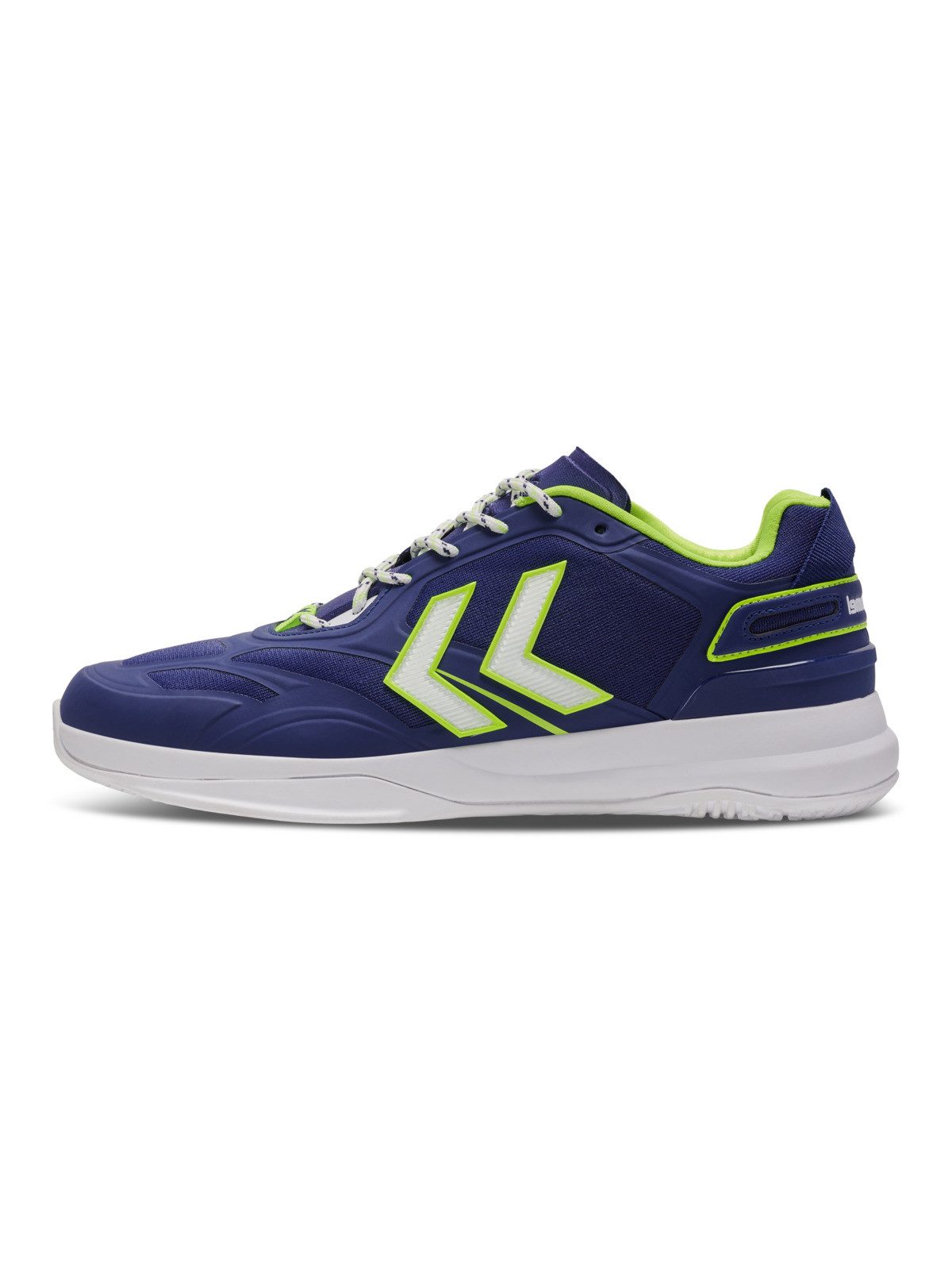hummel Hallen-Indoorschuhe Dagaz 2.0 (Dämpfung) blau Herren Badmintonschuh
